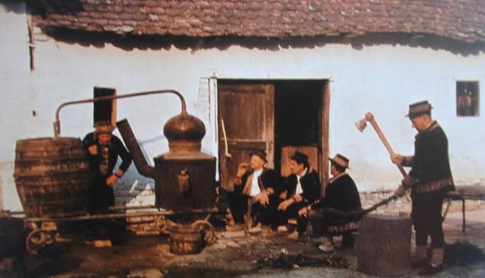 pečenje rakije - destilacija